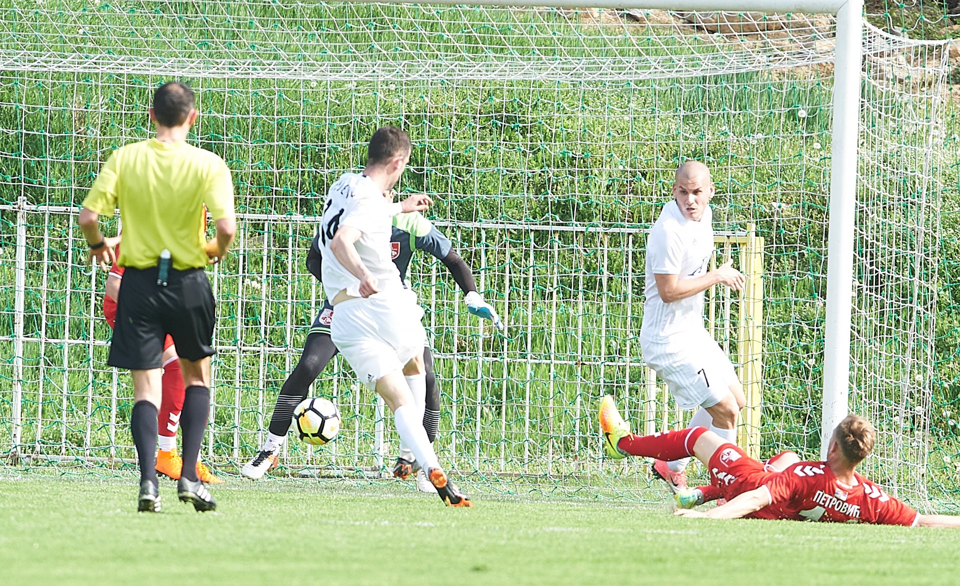 Asmir Kajević postiže gol protiv Radničkog - Ognjen Mudrinski,Asmir Kajević | FkCukaricki